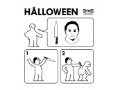 Футболка унисекс Halloween Instructions