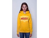 Толстовка женская МГУДТ (ENG) синяя Толстовка женская МГУДТ (ENG) синяя