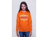 Толстовка женская МГУДТ (ENG) синяя Толстовка женская МГУДТ (ENG) синяя